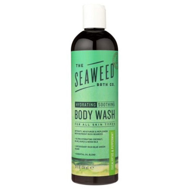 Body Wash Eucalyptus & Peppermint 12 Oz By Sea Weed Bath Company