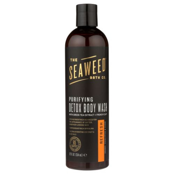 Detox Purifying Bodywash Refreshing 12 Oz By Sea Weed Bath Company