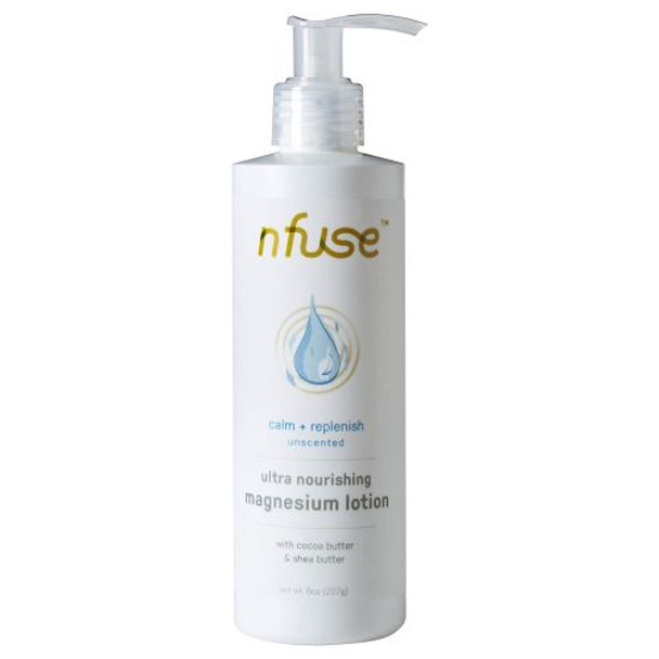 Magnesium Body Lotion Calm + Replenish 8 Oz By Nfuse