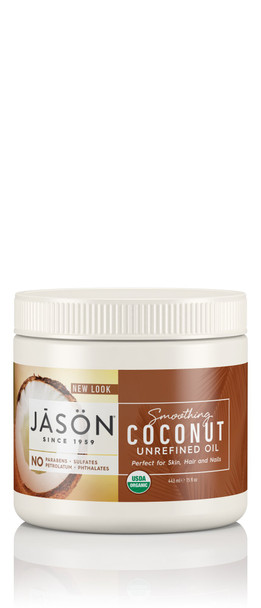 Jason Bodycare Smoothing Coconut Unrefined Oil 443ml