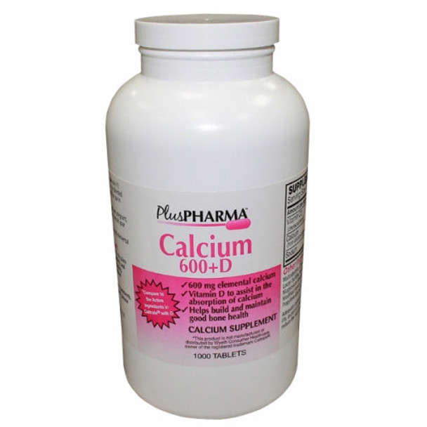 Calcium + D 1000 Tabs By Plus Pharma