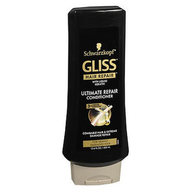 Gliss Hair Repair With Liquid Keratin Ultimate Repair Conditioner 13.6 Oz By Gliss