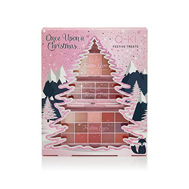 Q-Ki Festive Treats Eye Shadow & Face Palette - 30 Pieces