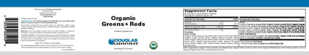 Douglas Laboratories Organic Greens & Reds