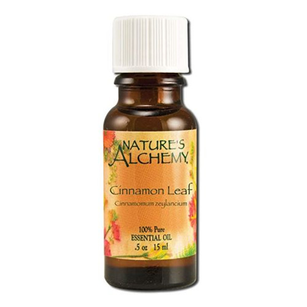Pure Essential Oil Cinnamon Leaf 0.5 Oz By Natures Alchemy