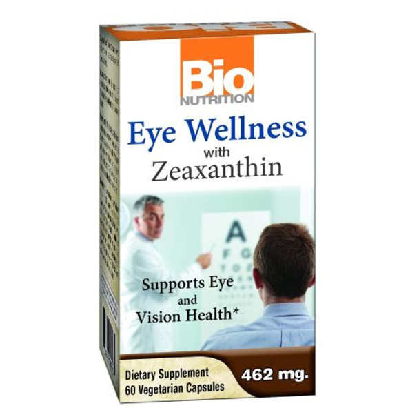Eye Wellness with Zeaxanthin 60 Caps By Bio Nutrition Inc