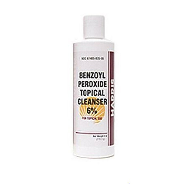 Benzoyl Peroxide Topical Cleanser 6% 6 Oz By Harris