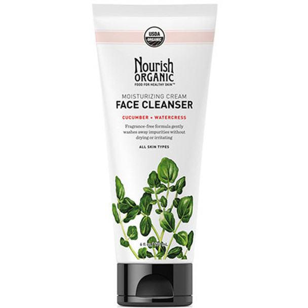 Moisturizing Organic Face Cleanser Cucumber 6 oz By Nourish
