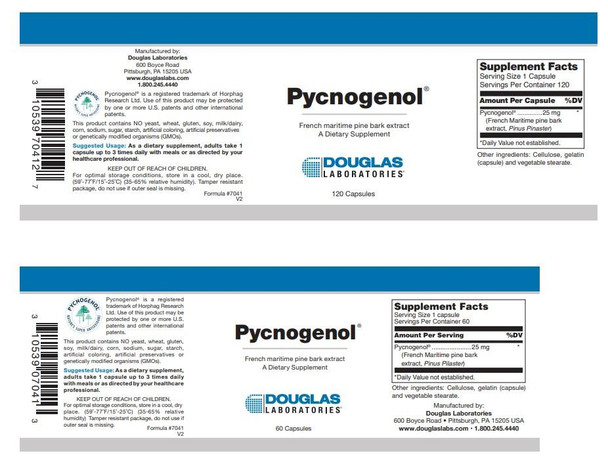 Douglas Laboratories Pycnogenol (25 mg capsules)