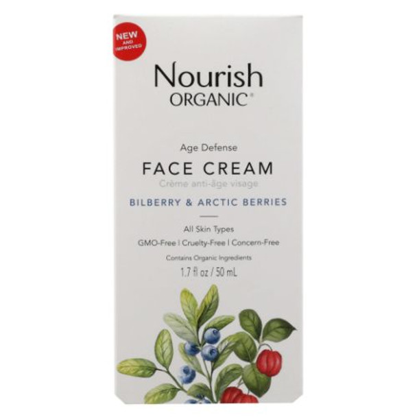 Age Defence Face Cream 1.7 Oz By Nourish