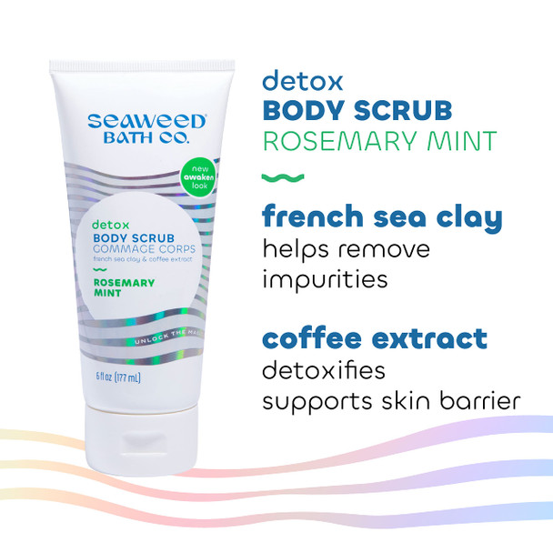 Exfoliating Detox Scrub 6 Oz By Sea Weed Bath Company