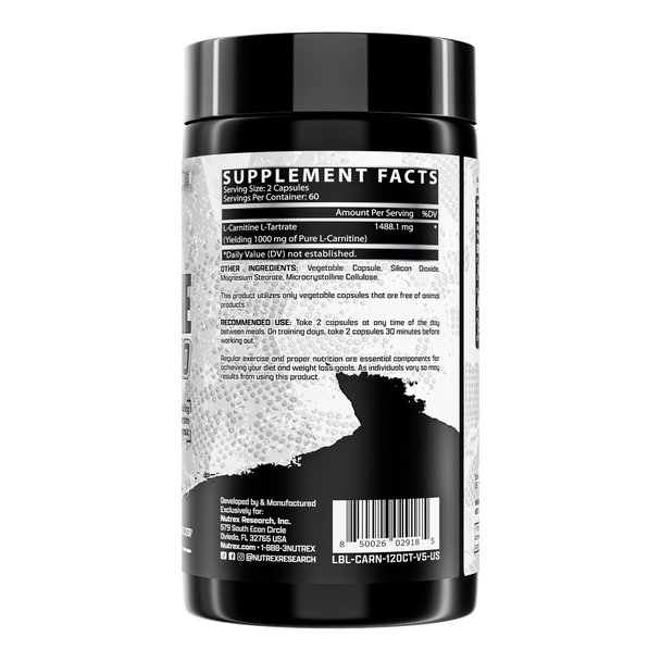 LIPO-6 Carnitine 120 Caps By Nutrex Research