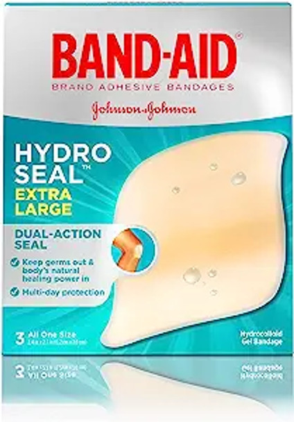 Band-Aid Hydro Seal Blister Toes Hydrocolloid Gel Bandages 8 Each By Zarbees