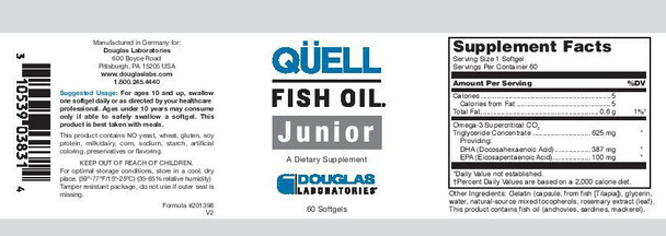 Douglas Laboratories QUELL Fish Oil - Junior