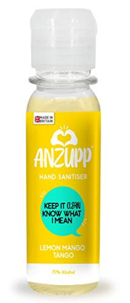 Anzupp 70% Alcohol Yellow Hand Sanitiser 100ml