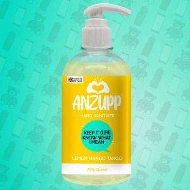 Anzupp 70% Alcohol Yellow Hand Sanitiser 500ml