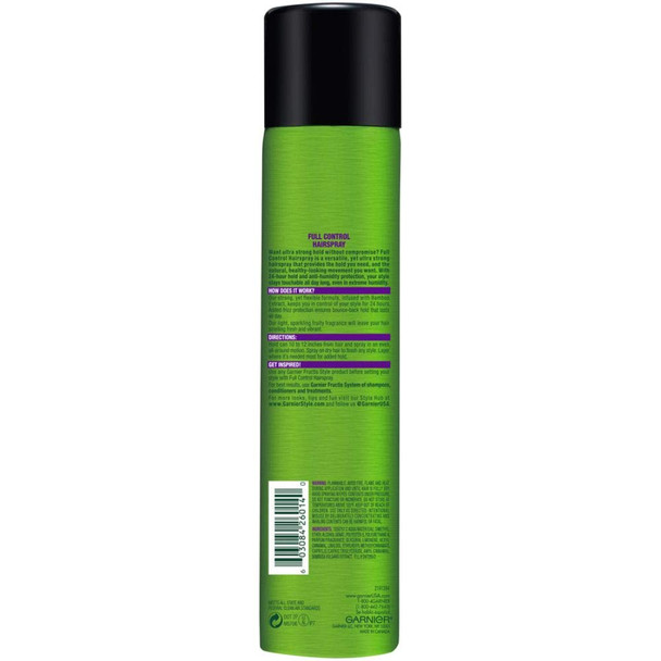 Garnier Fructis Style Full Control Aero Hairspray Ultra Strong 8.25 oz By Garnier Fructis