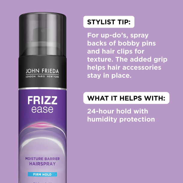 Frizz-Ease Moisture Barrier Firm-Hold Hair Spray 12 oz By Frizz-Ease