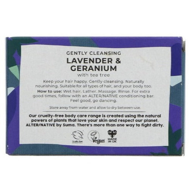 Alter/Native Lavender and Geranium Conditioner Bar 95g