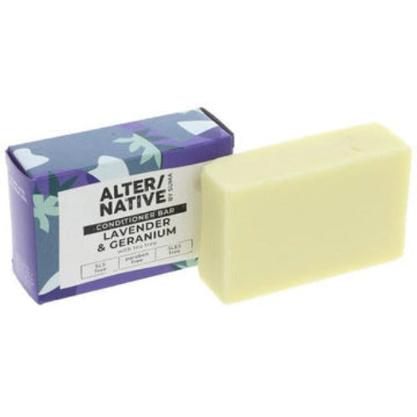 Alter/Native Lavender and Geranium Conditioner Bar 95g