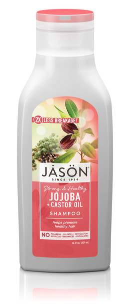 Jason Bodycare Long & Strong Jojoba Shampoo 473ml