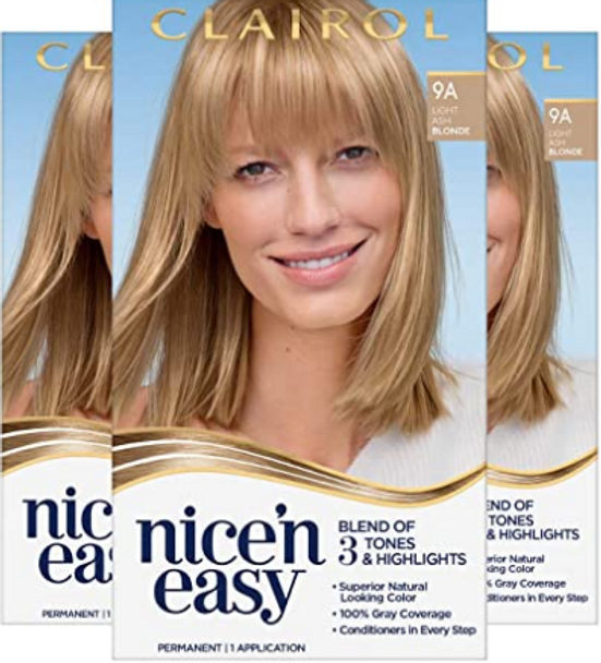 Nice'n Easy 9A Light Ash Blonde 1 3.02oz