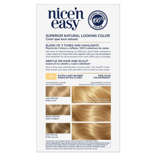 Nice'n Easy 10 Extra Light Blonde 1