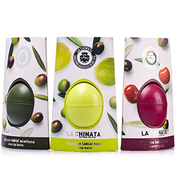 La Chinata Natural Olive Cherry Lip Balm 10ml