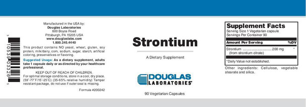 Douglas Laboratories Strontium