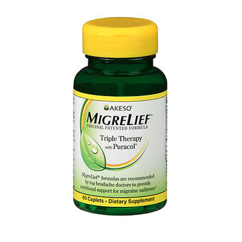 Migrelief Original Formula Dietary Supplement 60 Caplets By Migrelief