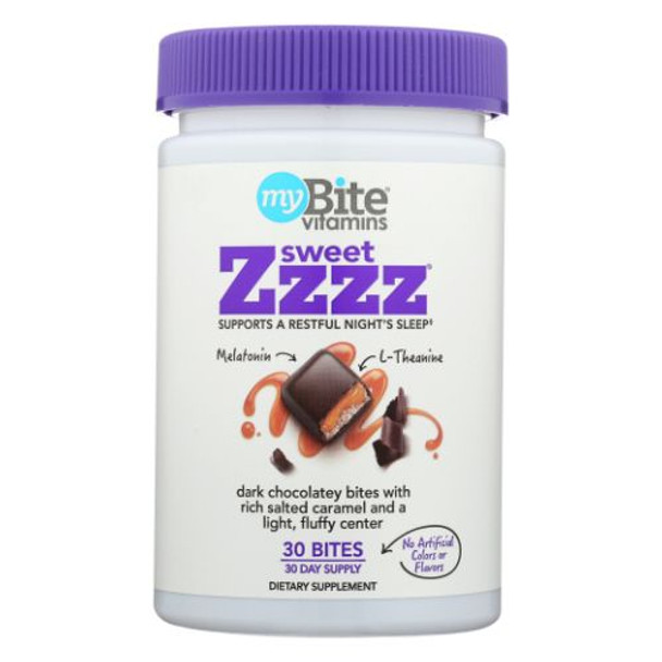 Sleep Supplement Dark Caramel 30 Peaces By Mybite Vitamins