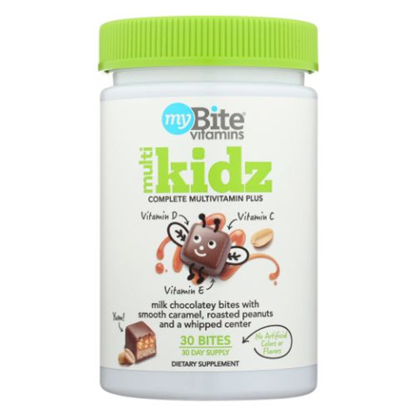 Kidz Multivitamin Dark Peanut 30 Peaces By Mybite Vitamins