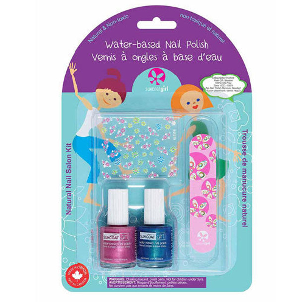 Natural Nail Salon Kit Little Mermaid 1 Kit By Suncoat Products inc