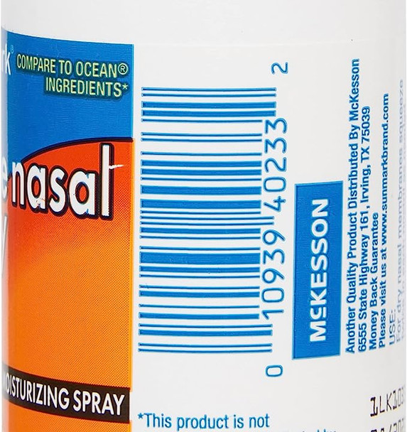 Sunmark Saline Nasal Spray 1.5 oz By Sunmark