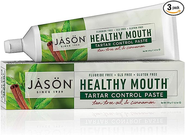 Toothpaste Healthy Mouth 4.2 Oz By Jason Natural Products