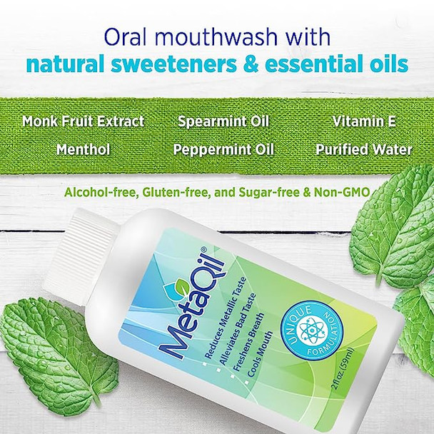 Metaqil Oral Rinse 2 Oz By MetaQil