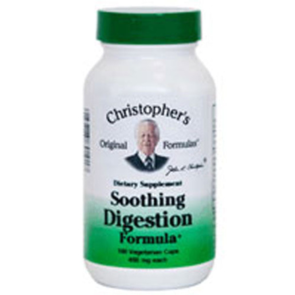 Soothing Digestion Formula 180 caps By Dr. Christophers Formulas