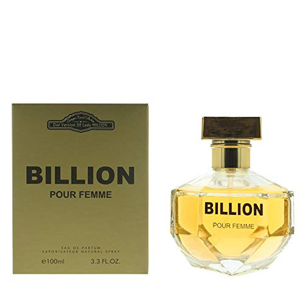 Designer French Collection Billion Femme Women Eau De Parfum 100ml Spray With Gift Bag