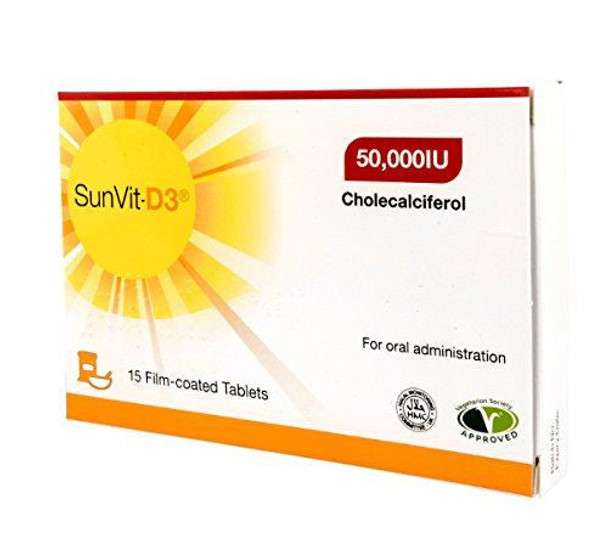 SunVit-D3 Cholcalcif 50000Iu