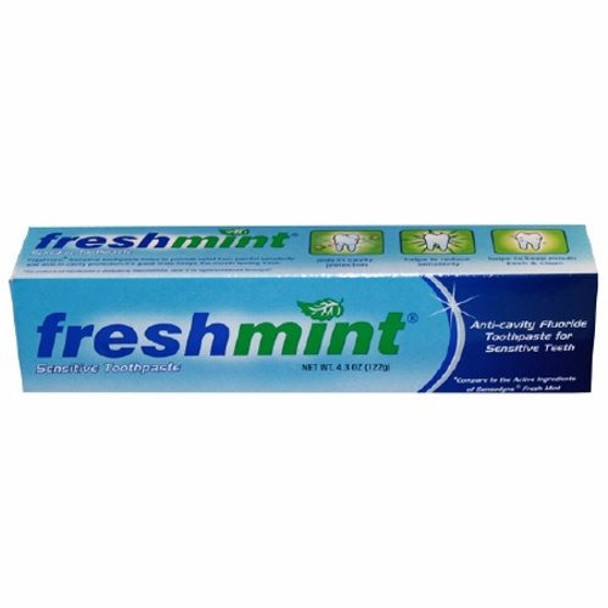 Toothpaste Mint Flavor 4.3 oz 1 Each By New World Imports