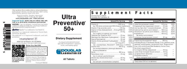 Douglas Laboratories Ultra Preventive 50+ (EZ Swallow)