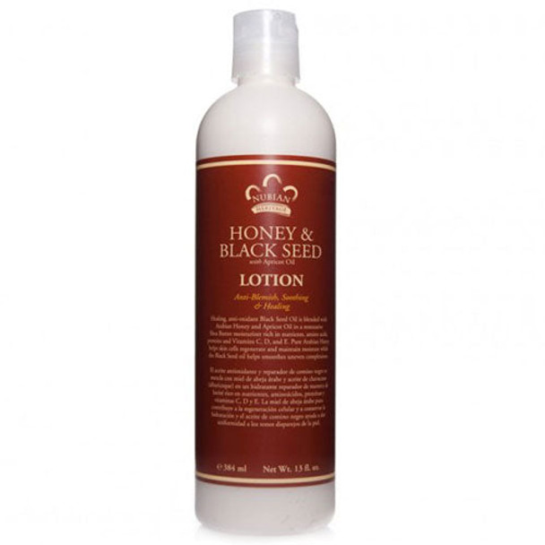 Body Lotion Honey & Black Seed 13 OZ By Nubian Heritage