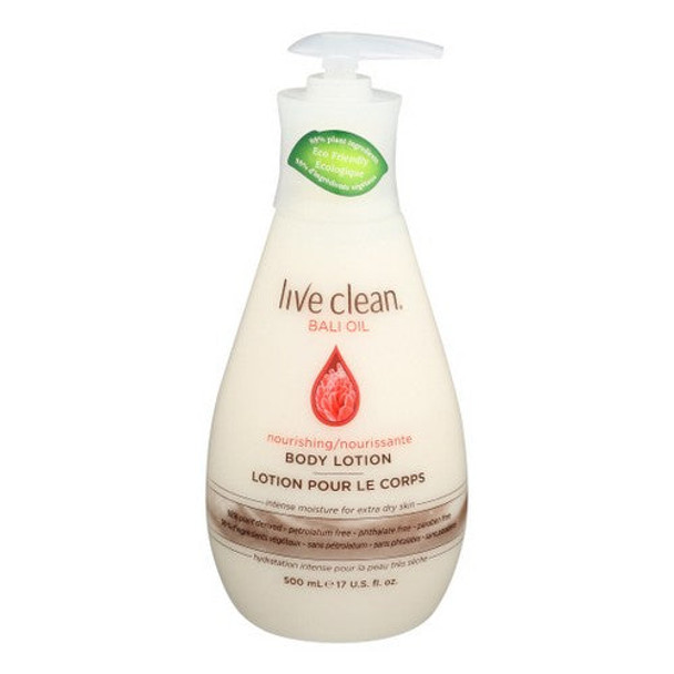 Bali Oil Lotion 17 Oz By Live Clean