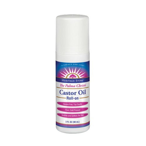 Castor Oil Roll-On 3 OZ By Heritage Products