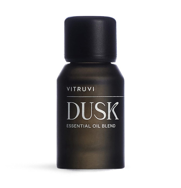 Vitruvi Dusk, Calming Essential Oil Blend, 100% Pure Ho Wood, Frankincense, Eucalyptus and Lavender Oil (0.5 fl.oz)