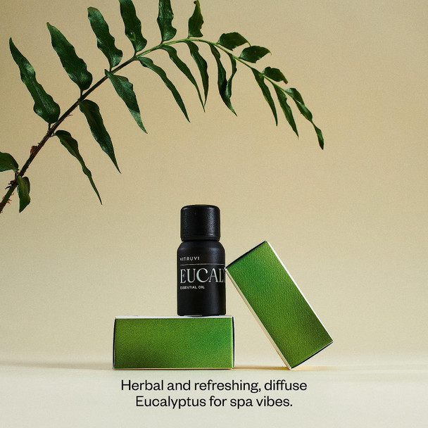 Vitruvi Eucalyptus, 100% Pure Premium Essential Oil (0.3 fl.oz)