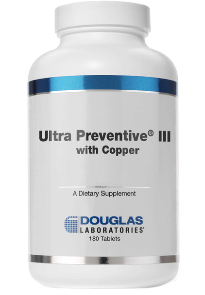 Douglas Laboratories Ultra Preventive III with Copper Tablets