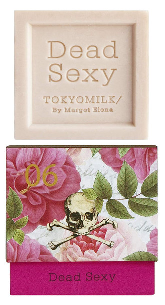TokyoMilk Dead Sexy Embossed Boxed Soap | Perfumed, Traditional French Soap | Gently Cleanses, Soothes, and Hydrates Skin | 10.6 oz/300 g