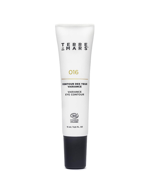 TERRE DE MARS Variance Eye Contour Cream, Certified Organic, Smoothing and Firming Eye Cream - 0.5 Oz