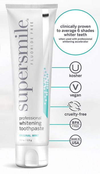 Supersmile Professional Teeth Whitening Toothpaste, 4.2 oz